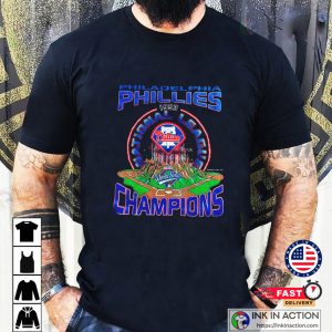 Vintage Baseball Philadelphia Phillies Champions MLB World Series T Shirt 3