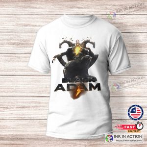 movie black adam Dwayne Johnson The Rock black adam 2022 Dc Movie T Shirt 3