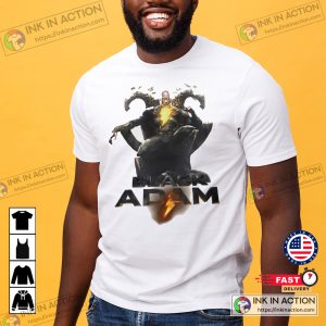 movie black adam Dwayne Johnson The Rock black adam 2022 Dc Movie T Shirt 4