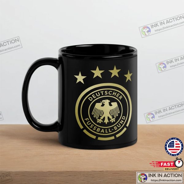 Germany Soccer Team Mug, World Cup 2022 Germany Logo Mug