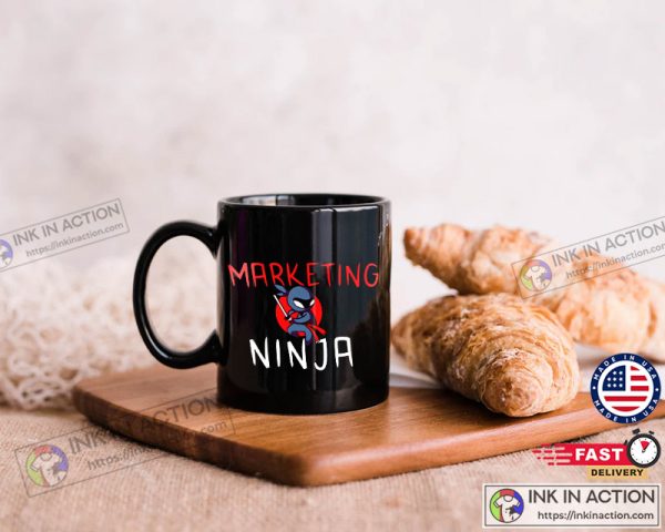 Marketing Ninja Mug, Gift for Marketer, Marketer Gift, Marketing Mug, Digital Marketer Mug