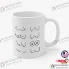 Woman Breasts Mug, Calm Your Boobs Free Mug, Feminist Mug, Breast Cancer Awareness Mug