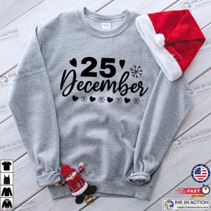 25 December Family Christmas Sweatshirt