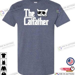 The Catfather Dad Cat Shirt 4