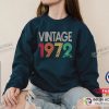 50th Birthday Vintage 1972 Shirt 50th Birthday Gift T-shirt