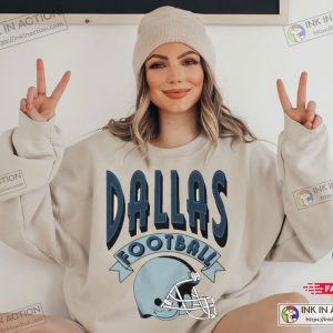 the dallas cowboys 90s Dallas Cowboys Crewneck Retro Football Unisex Sweatshirt Dallas Football Sweatshirt 4