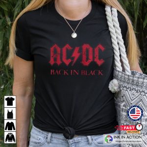 ACDC Concert ACDC Back in Black Tee 3