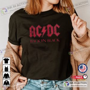 ACDC Concert ACDC Back in Black Tee 4