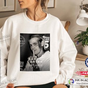 Aaron Carter R.I.P 1987 2022 Thank You For The Memories Vintage Unisex T Shirt 4