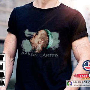 Aaron Carter RIP T Shirt Thank You For The Memories Rest In Peace Aaron Carter Classic Shirt 3