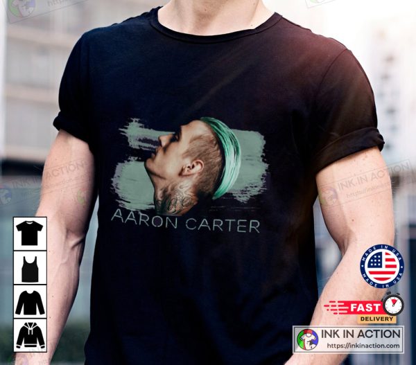 Aaron Carter RIP T-Shirt Thank You For The Memories Rest In Peace Aaron Carter Classic Shirt