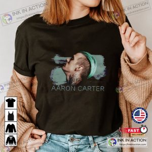 Aaron Carter RIP T Shirt Thank You For The Memories Rest In Peace Aaron Carter Classic Shirt