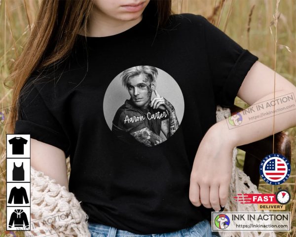 RIP Aaron Carter T-Shirt Thank You For The Memories Rest In Peace Aaron Carter Shirt