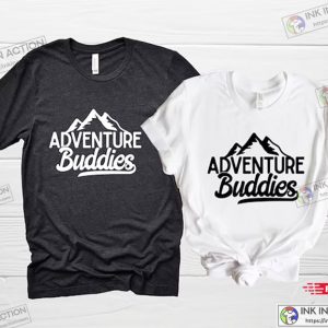 Adventure Buddies Matching Couples Honeymoon Shirts 2