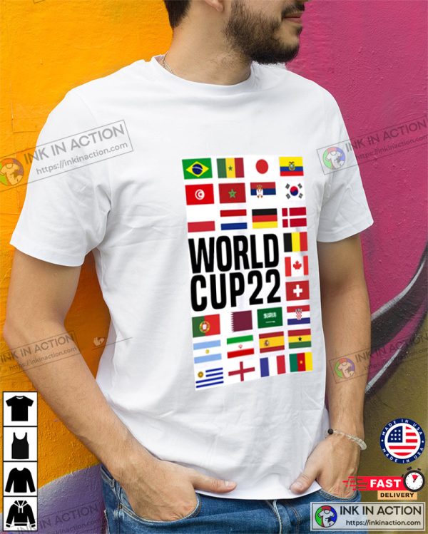 All Team World Cup 2022 Soccer Fan T-Shirt Christmas Gift Ideas