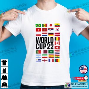 All Team World Cup 2022 Soccer Fan T-Shirt Christmas Gift Ideas