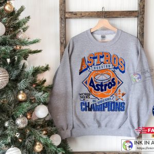 Vintage Retro Astros 90s Houston Baseball Crewneck Sweatshirt Shirt - Jolly  Family Gifts