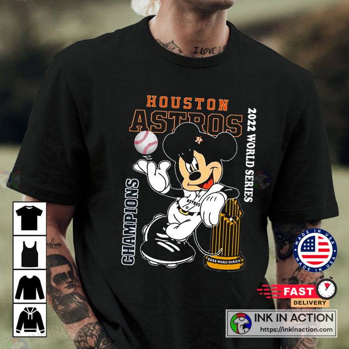 Astros Mickey Mouse Houston Astros 2022 World Series Champions Shirt - Ink  In Action