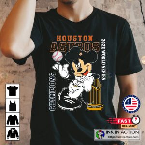 Houston Astros Champions World Series 2022 Shirt Houston Baseball Essential  T-Shirt - Ink In Action