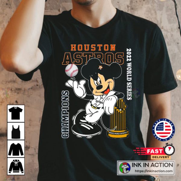 Astros Mickey Mouse Houston Astros 2022 World Series Champions Shirt