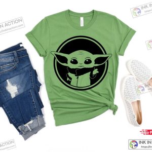Baby Yoda Star Wars Shirt Baby Yoda Shirt Star Wars Disney Shirt Baby Alien Shirt Disney shirt 6