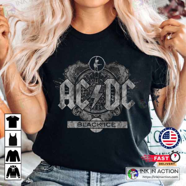Back In ACDC Black Ice T-shirt