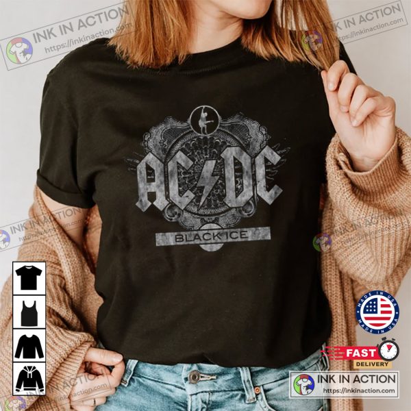 Back In ACDC Black Ice T-shirt