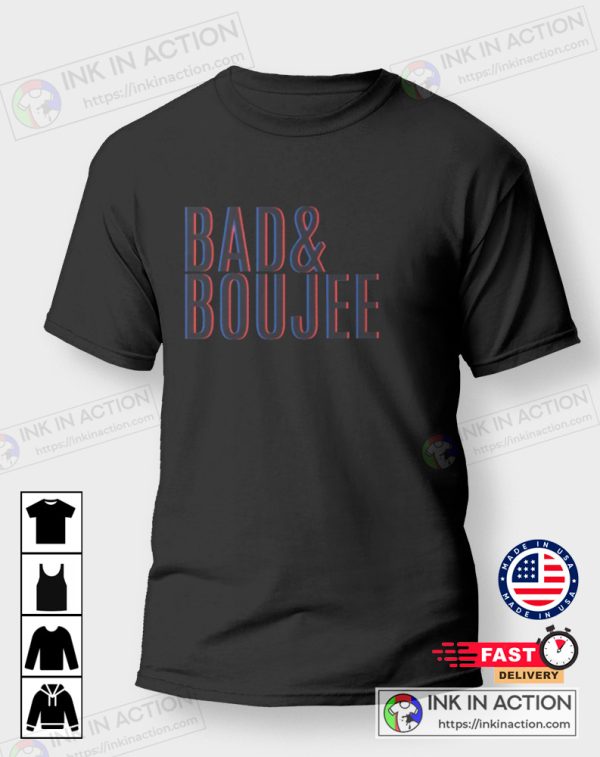 Bad And Boujee Essential Basic T-shirt