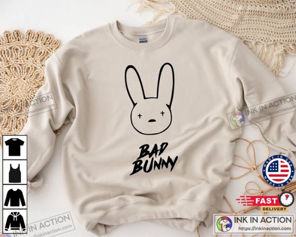 Vintage Basic Bad Bunny Sweater