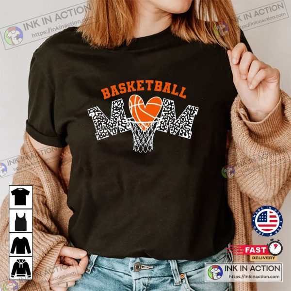 Basketball Mom T-shirt Basketball Shirt Gifts for Sport Mom