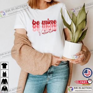 Be mine Retro Style Valentine Shirt