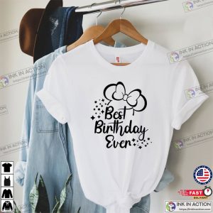 Best Birthday Ever Minnie Disney Shirt Birthday Girl Disney Shirt Disney Shirts for Girl Disney Birthday 2