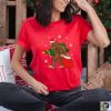 Bigfoot Carrying Happy Christmas Shirt