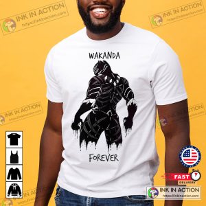 Black Panther Wakanda Forever Black Panther Tshirt 4