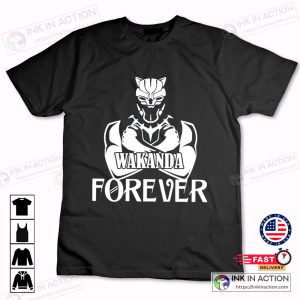 Black Panther Wakanda Forever T-shirt 4