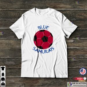 Blue Samurais World Cup Shirt Japan Football Team World Cup Qatar 2022 T shirt 2