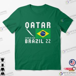 Brazil World Cup 2022 Qatar World Cup 2022 Essential Football T shirt 1