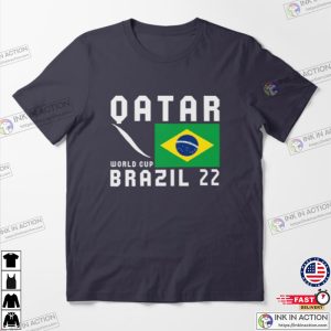 Brazil World Cup 2022 Qatar World Cup 2022 Essential Football T shirt 3