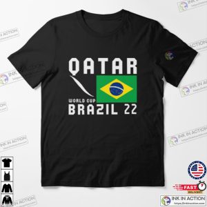 Brazil World Cup 2022 Qatar World Cup 2022 Essential Football T shirt 4