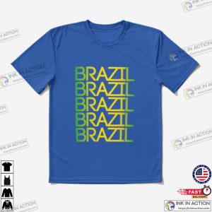 Brazil World Cup Qatar 2022 Brazil Active Shirt 1