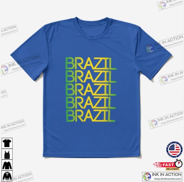 Brazil World Cup Qatar 2022 Brazil Active Shirt
