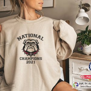 Georgia Bulldogs Braves 2021 Champions UGA Shirt