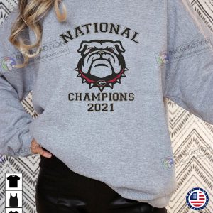Bulldogs Braves Sweatshirt 2021 Champions UGA Georgia Bulldogs Shirt 4