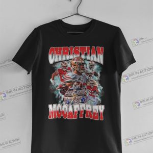 CHRISTIAN McCAFFREY t shirt San Francisco 49ers nfl shirt bootleg 90s retro vintage shirt 4