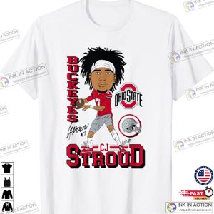 CJ Stroud Ohio State Character T-Shirt