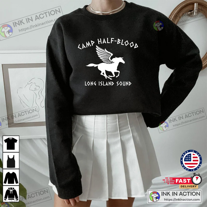 Percy Jackson Camp Half-Blood Logo Long Sleeves T-Shirt