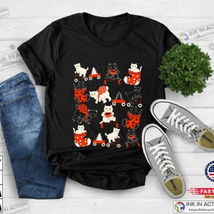 Cat Christmas Sweater, Cat Shirts Vintage Kittens, Cute Ugly Christmas Sweatshirt, Holiday Gifts