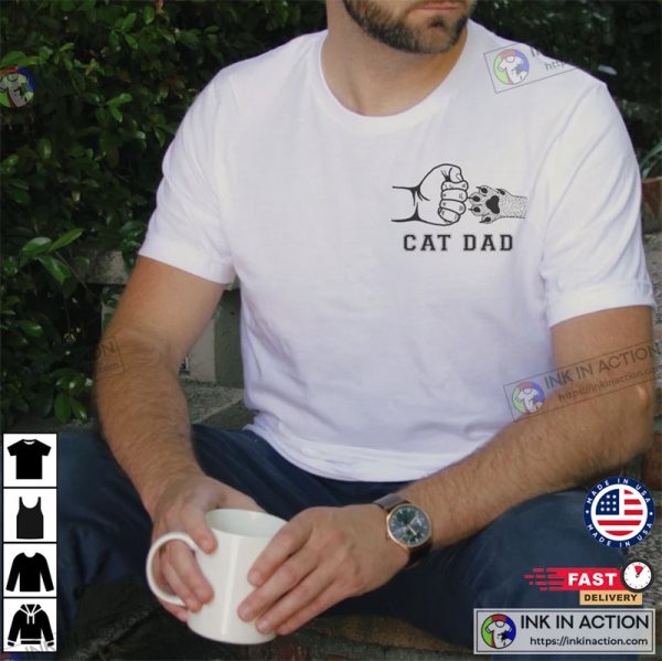 Cat Dad Cat-Themed Gifts Shirt