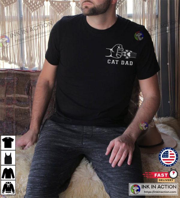 Cat Dad Cat-Themed Gifts Shirt