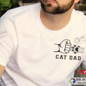 Cat Dad Cat Themed Gifts Shirt 7